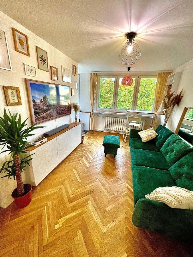 Luxurious BOHO style apartm. *HOME OFFICE* +Desk Katowice Extérieur photo