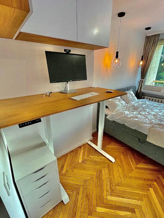 Luxurious BOHO style apartm. *HOME OFFICE* +Desk Katowice Extérieur photo